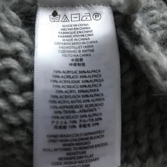 Grey Michael by Michael Kors Poncho - Picture 4 of 4